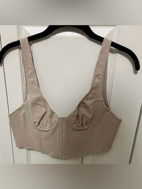 Tic Toc Cami Bra‎ Top in Tan Size Large NWT